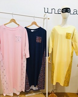 新作】楽しい柄のワンピースパジャマ♪｜une nana cool commune