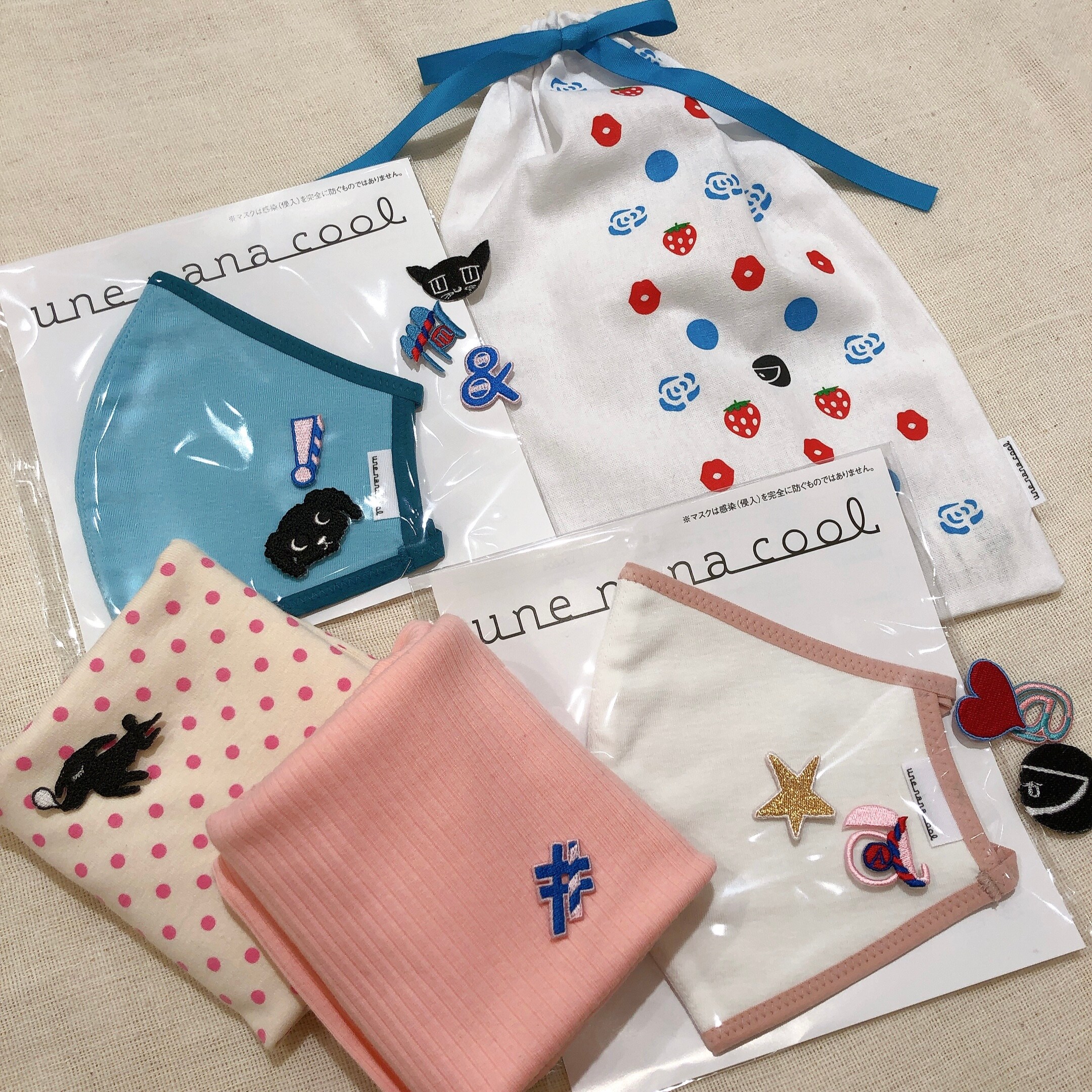 ちょっとした贈り物にも◎ウンナナマスク｜une nana cool commune